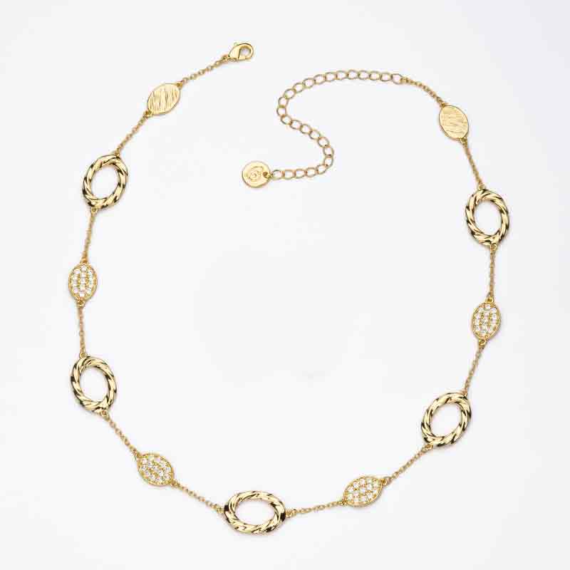 Collana Pavè Torchon