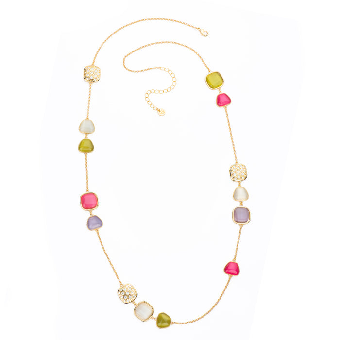 Collana Honeycomb Lunga