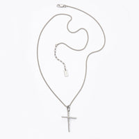 Collana Croce Silver
