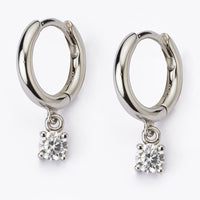 Orecchini Solitario Silver