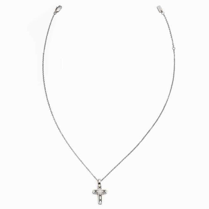 Collana Croce Bicolor