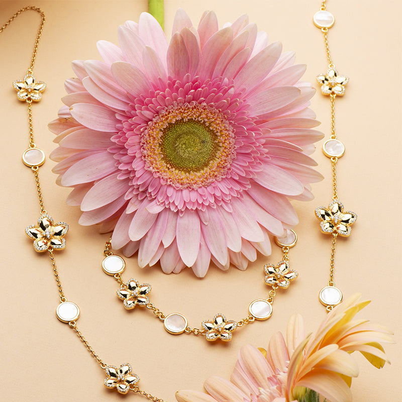 Collana Classy Petals Lunga