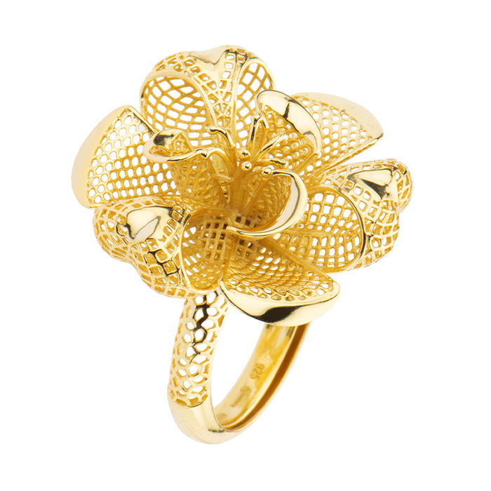 Anello Flower 3D