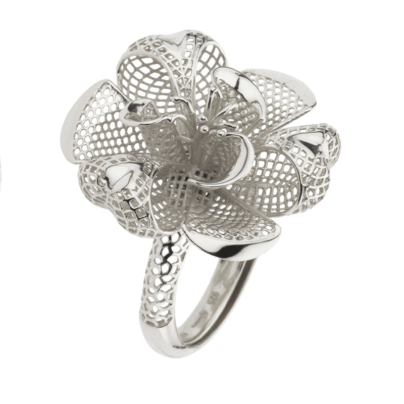 Anello Flower 3D