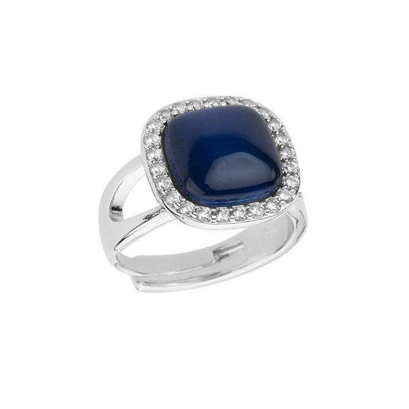 Anello Cat Eye Carrè