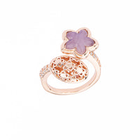Parure Art Nouveau Rosè