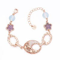 Parure Art Nouveau Rosè
