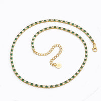 Collana Tennis Bicolor