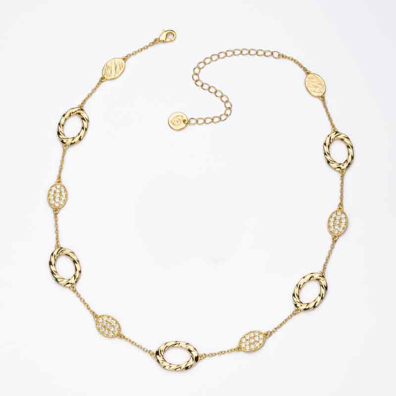 Collana Liquid Gold Girocollo