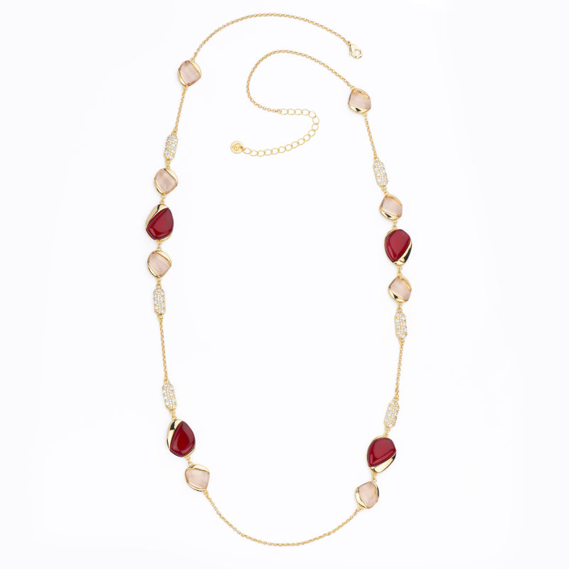 Collana Fluid Reflex Lunga