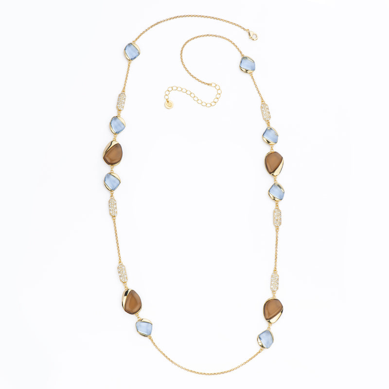Collana Fluid Reflex Lunga