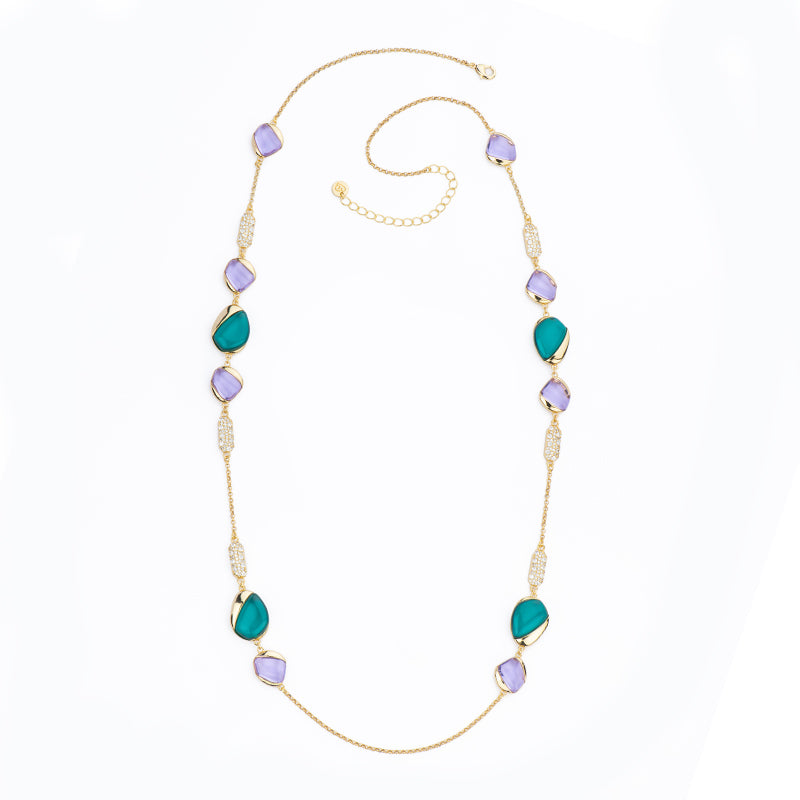 Collana Fluid Reflex Lunga