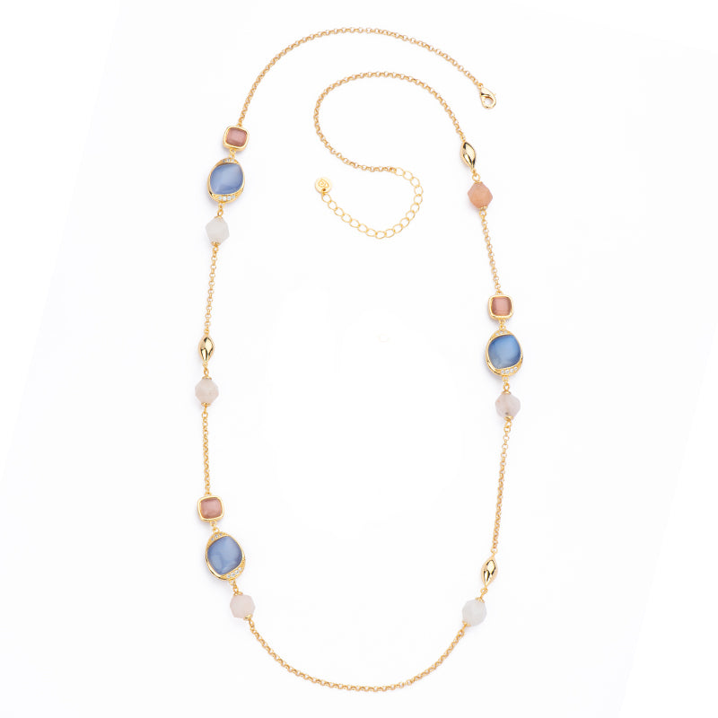 Collana Oblique Lunga