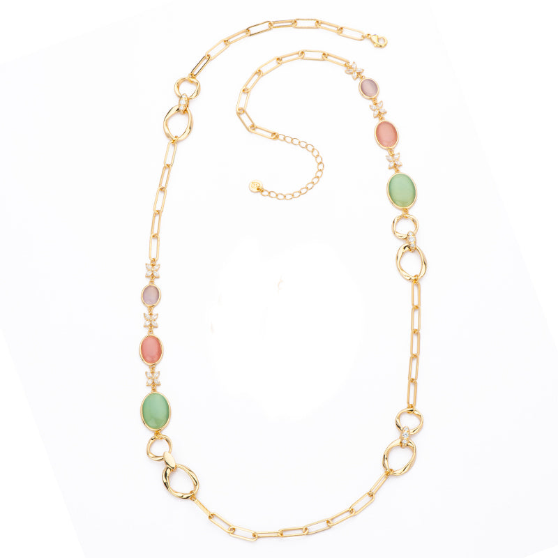 Collana Florecer Lunga