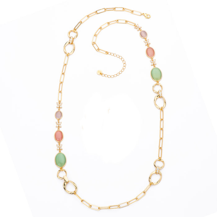 Collana Florecer Lunga