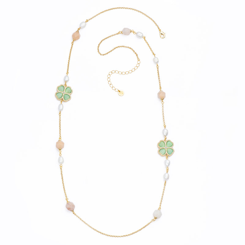 Collana Quatre Feuilles Lunga