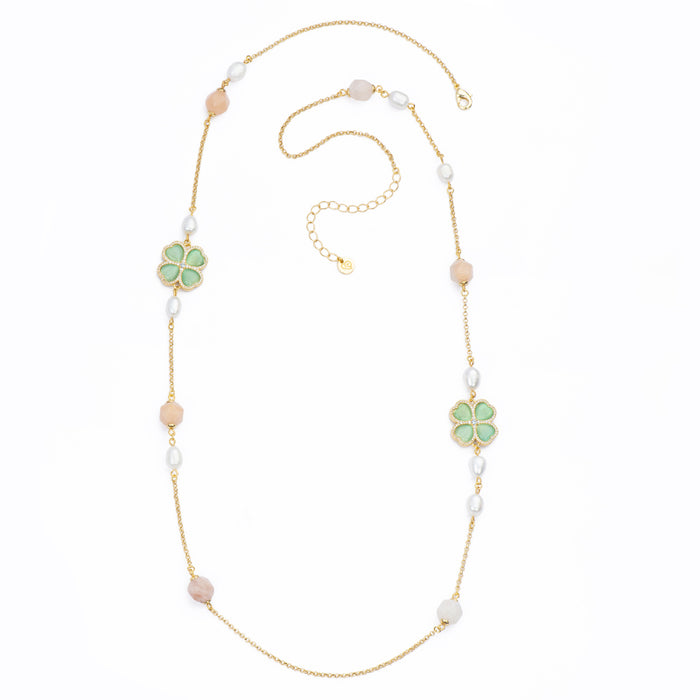 Collana Quatre Feuilles Lunga