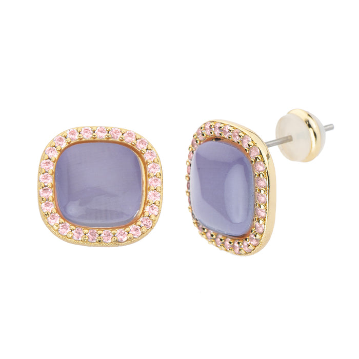 Orecchini Cat Eye Carrè