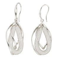 Orecchini Drop Mesh