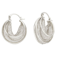 Orecchini Three Mesh
