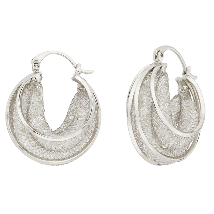 Orecchini Three Mesh