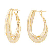 Orecchini Big Mesh