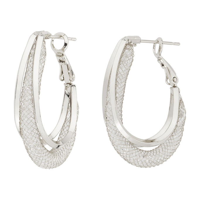 Orecchini Big Mesh