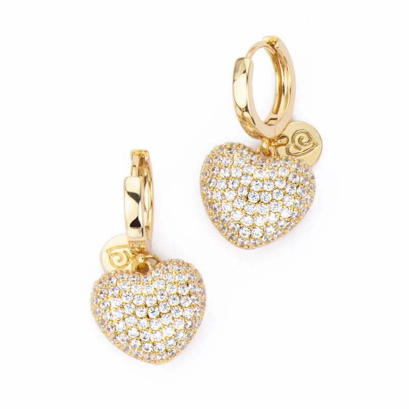Parure Shiny Heart Gold