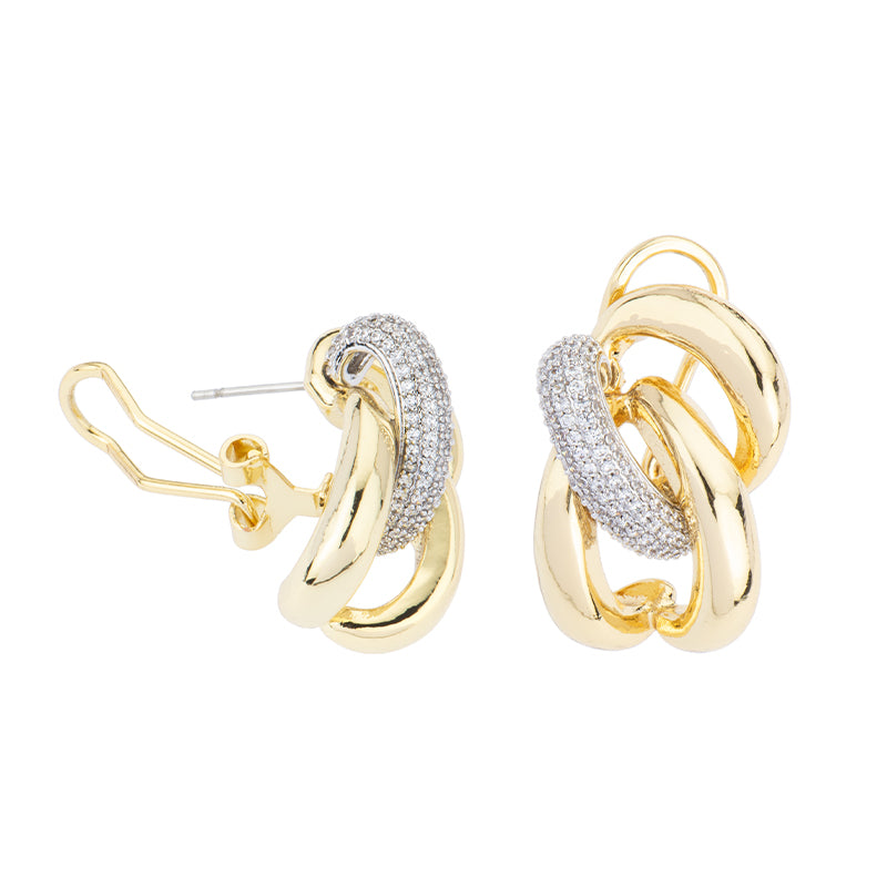 Orecchini Unione Clip